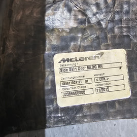 McLaren 570GT 570S Carbon Fiber LEFT DOOR WINGLET COVER LH/RH SET 13A6113CP