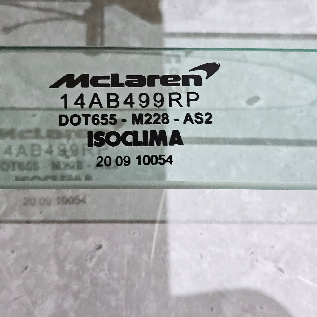 MCLAREN 765LT REAR ENGINE PERSPEX COVER 14AB499RP