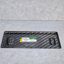 MCLAREN SENNA REAR BUMPER PLATE PLINTH MSO CARBON 15AC391CP