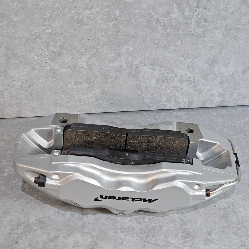 MCLAREN MP4 650S FRONT RIGHT 6-POT CERAMIC CALIPER (SILVER) 11C0064CP.S4.02