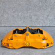 Load image into Gallery viewer, MCLAREN MP4 650S FRONT LEFT 6-POT CERAMIC CALIPER (ORANGE ) 11C0063CP.04.01