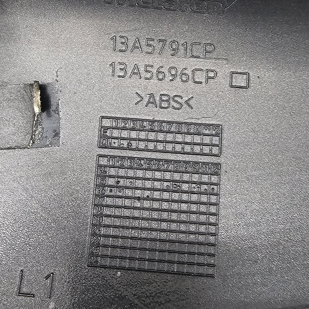 MCLAREN 540C/ 570S / 570GT FRONT LEFT OUTER DOOR LOWER SILL COVER  13A5696CP 13A5791CP