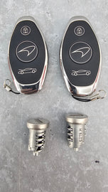 MCLAREN 720S KEY FOB SET 315MHZ  14MA646CP (CHROME)