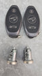 Load image into Gallery viewer, MCLAREN 720S KEY FOB SET 433MHZ 14M0373CP.01 (CHROME)