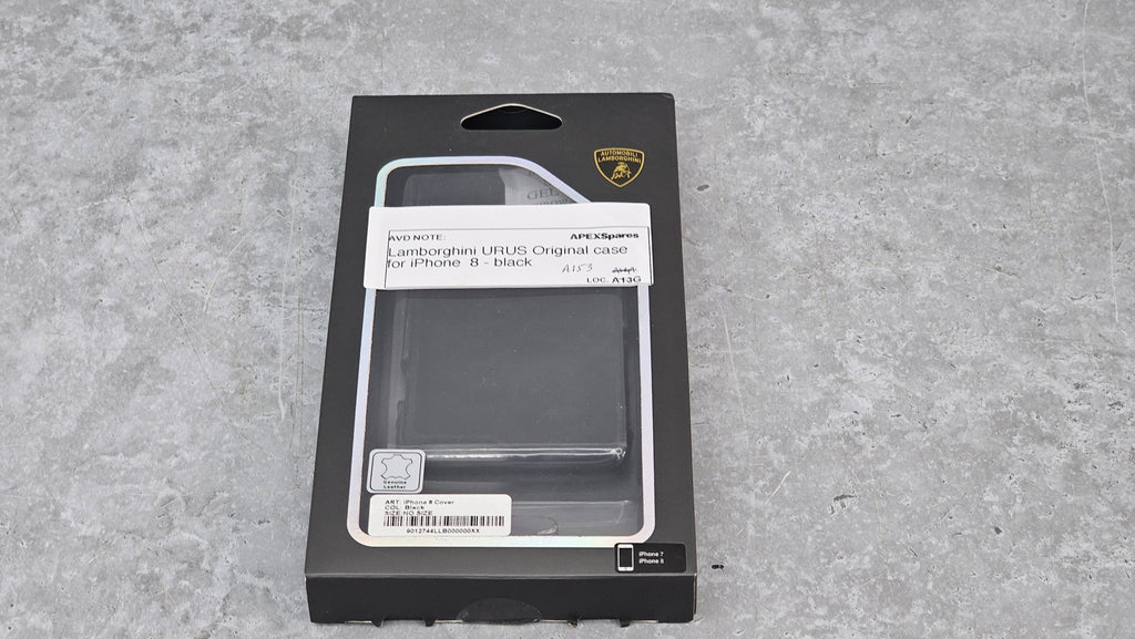 LAMBORGHINI URUS ORIGINAL CASE FOR IPHONE  8 - BLACK AO7614KX