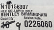 Load image into Gallery viewer, BENTLEY HEX COLLARED BOLT N10156307