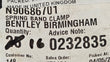 Load image into Gallery viewer, BENTLEY SPRING BAND CLAMP N90686701