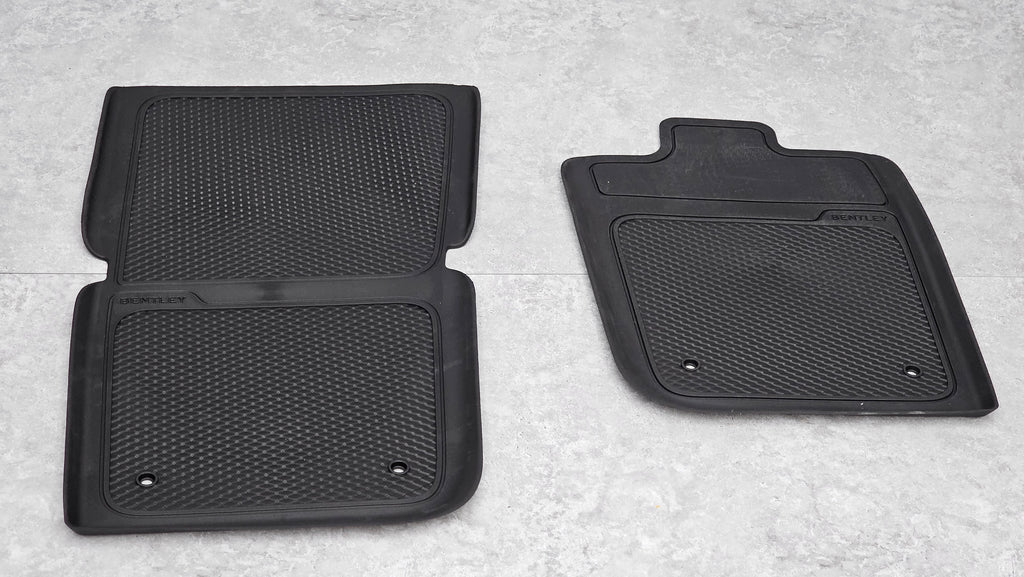 BENTLEY GT CONTINENTAL 2019+ ALL-WEATHER FLOOR MATTS 3SC862435