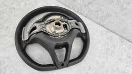 MCLAREN 570 PADDLE SHIFT STEERING WHEEL. BLACK LEATHER 13N1128CP-13015SW