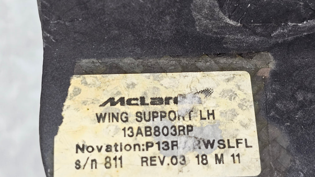 MCLAREN 600LT REAR WING SUPPORT LH 13AB803RP