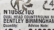 Load image into Gallery viewer, BENTLEY OVAL HEAD COUNTERSUNK BOLT M6X40 N10582103