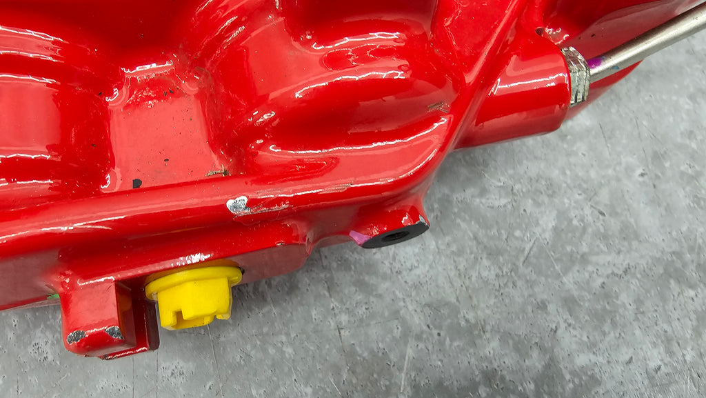 MCLAREN 720S REAR LEFT 4-POT CERAMIC CALIPER (RED) 14CA064CP