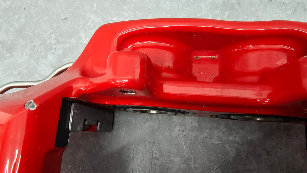 MCLAREN 720S REAR RIGHT 4-POT CERAMIC CALIPER (RED) 14CA065CP