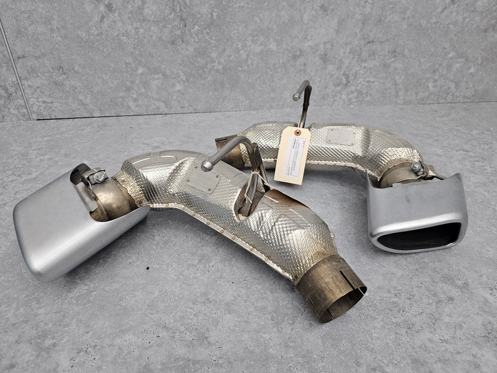 MCLAREN 570S EXHAUST TIPS PIPES 13H0258CP 13H0260CP (PAIR)