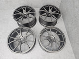FERRARI 458 FORGED ACCESSORIES WHEEL SET (GRIGIO CORSA) 70002004
