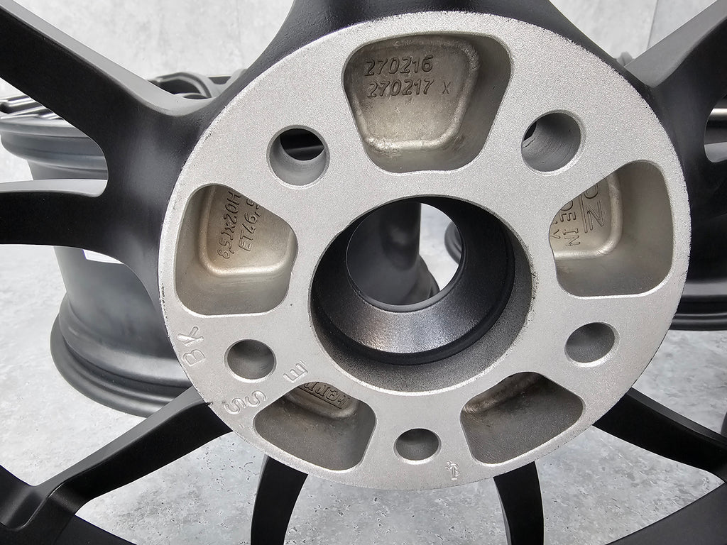 FERRARI 458 FORGED ACCESSORIES WHEEL SET (GRIGIO CORSA) 70002004