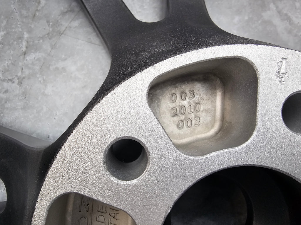 FERRARI 458 FORGED ACCESSORIES WHEEL SET (GRIGIO CORSA) 70002004