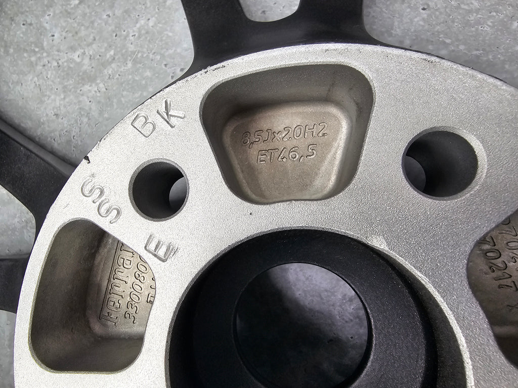 FERRARI 458 FORGED ACCESSORIES WHEEL SET (GRIGIO CORSA) 70002004