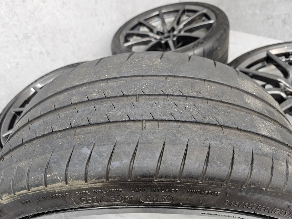FERRARI 488 PISTA/ F8 CARBON ALLOY WHEELS SET WITH TYRES 70005638