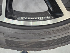 OVERFINCH 22″ LEGGERO FORGED ALLOY WHEELS WITH 2 x PIRELLI TYRES 2 x CONTINENTAL TYRES