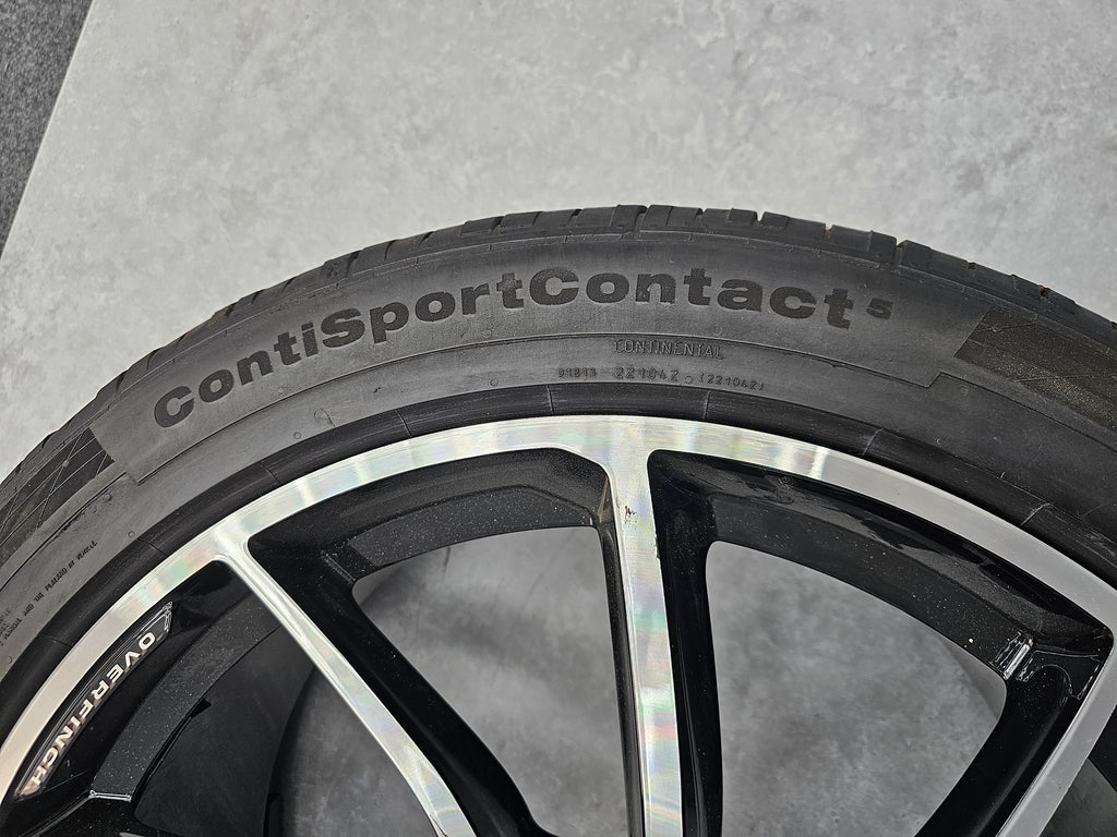 OVERFINCH 22″ LEGGERO FORGED ALLOY WHEELS WITH 2 x PIRELLI TYRES 2 x CONTINENTAL TYRES