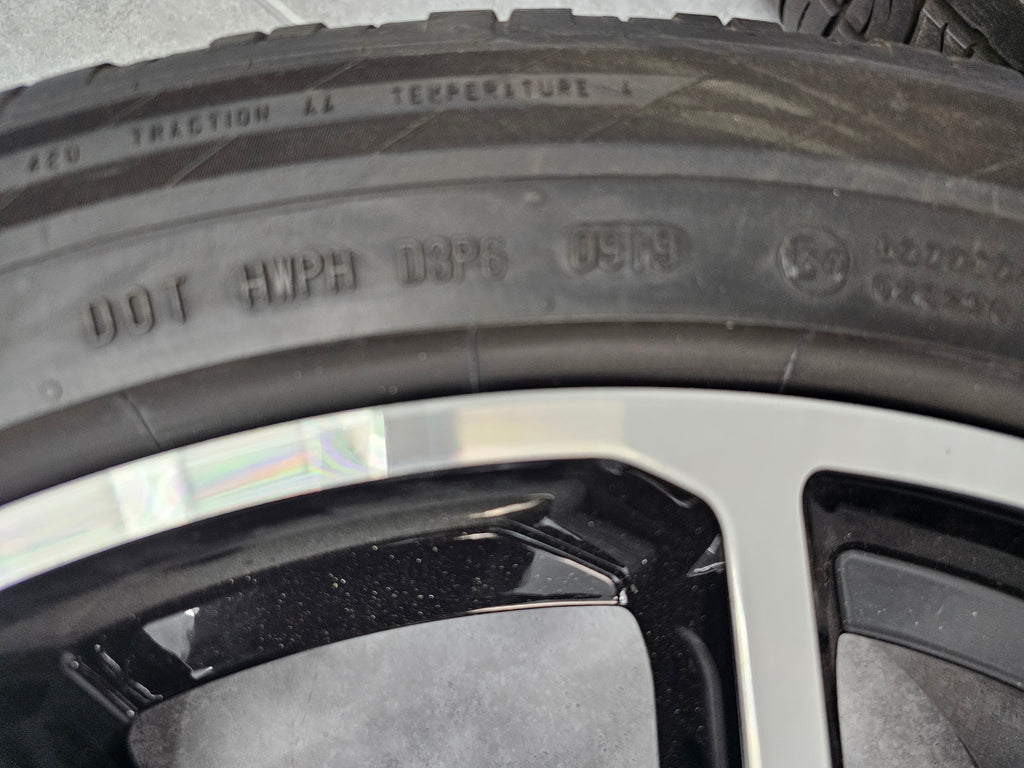 OVERFINCH 22″ LEGGERO FORGED ALLOY WHEELS WITH 2 x PIRELLI TYRES 2 x CONTINENTAL TYRES