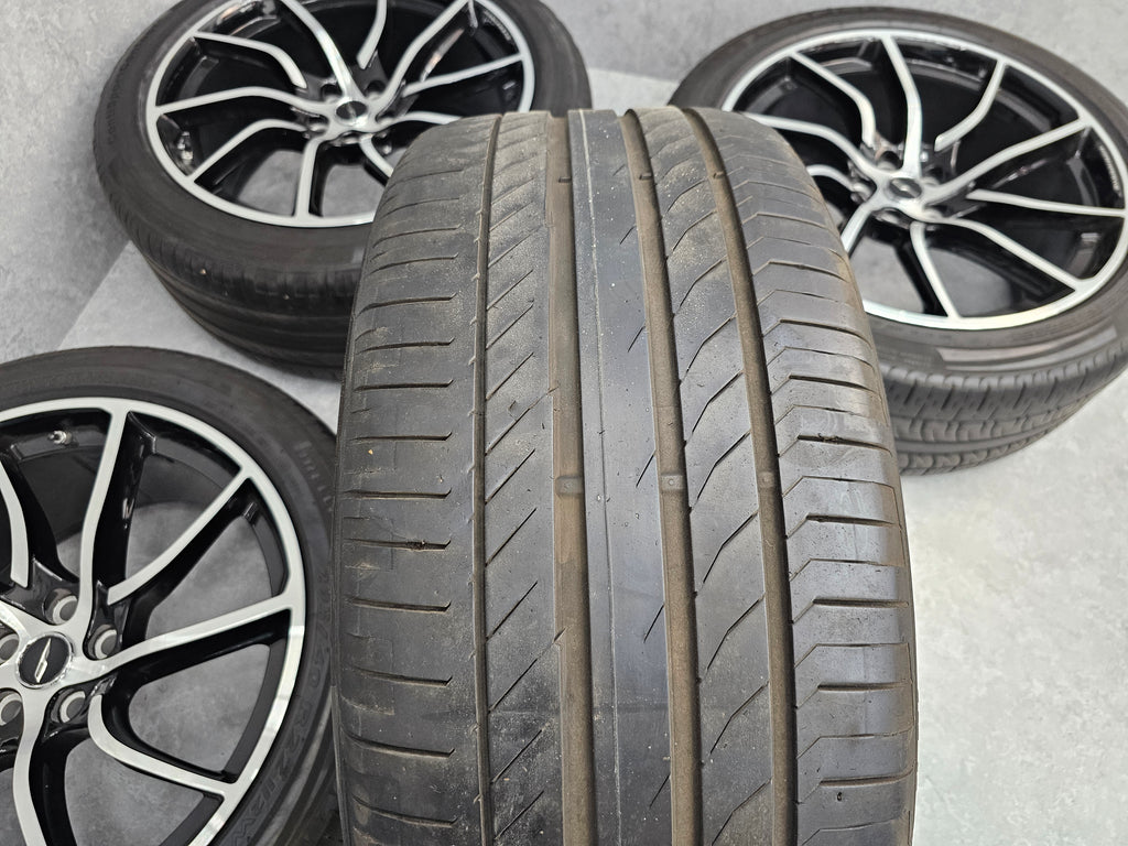 OVERFINCH 22″ LEGGERO FORGED ALLOY WHEELS WITH 2 x PIRELLI TYRES 2 x CONTINENTAL TYRES