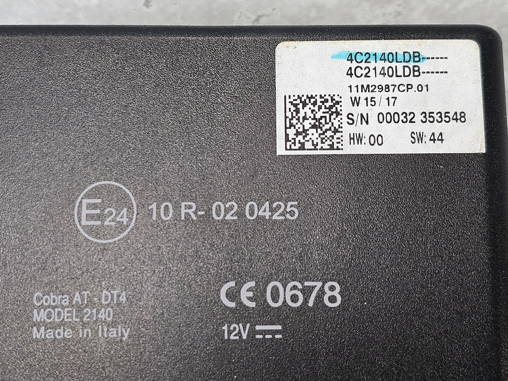 MCLAREN 650S RELAY MODULE 11M2987CP