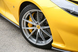 FERRARI 812 SUPERFAST 20'' MULTI-SPOKE RACING WHEEL SET SILVER 323895