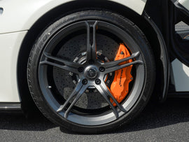 MCLAREN MP4 650S FRONT LEFT 6-POT CERAMIC CALIPER (ORANGE ) 11C0063CP.04.01