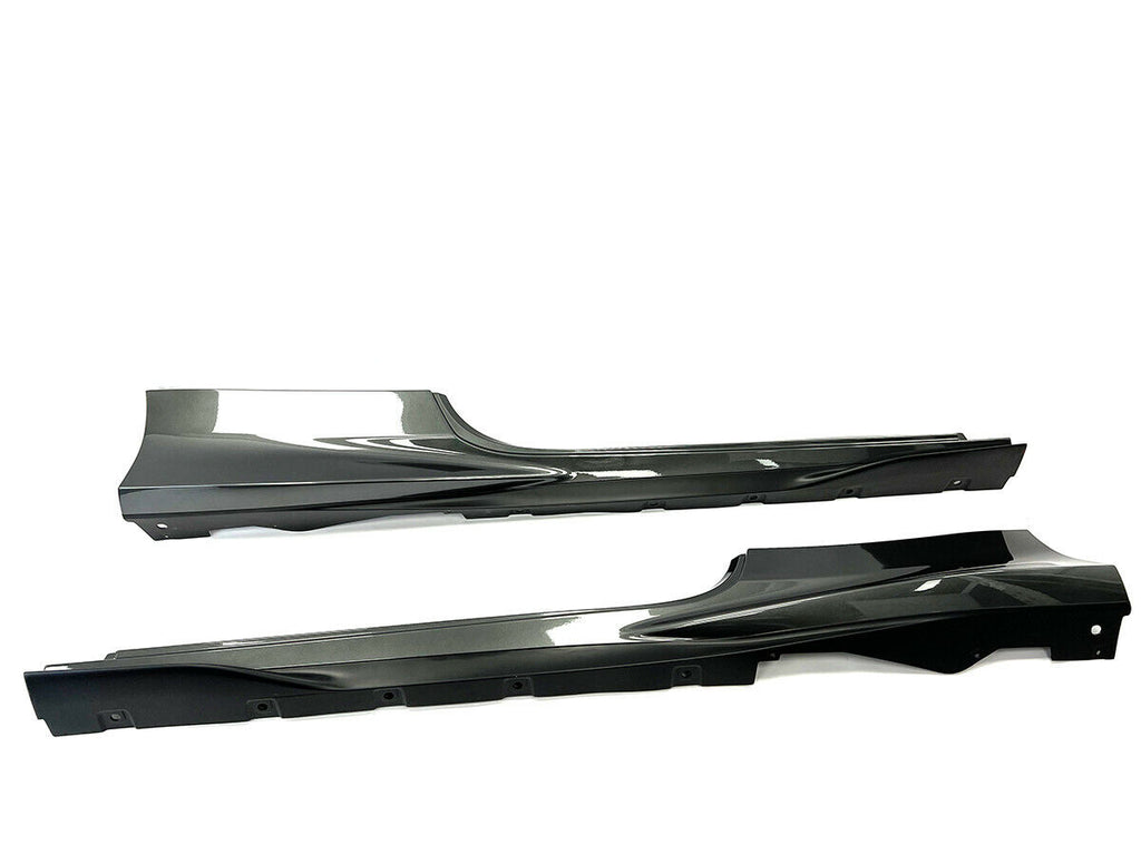 FERRARI F8 AERO SIDE SKIRTS SET (PAIR) - GRIGIO CANNA 985861772/ 985861771