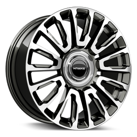HAWKE DRESDEN WHEEL 22 X 9.5J 5 X 120 GUNMETAL POLISH FITS ROLLS ROYCE MODELS