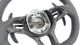 MCLAREN 675LT/ 600LT MSO ALCANTARA/ CARBON STEERING WHEEL 11N1132CP-13066SW