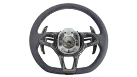 MCLAREN 675LT/ 600LT MSO ALCANTARA/ CARBON STEERING WHEEL 11N1132CP-13066SW