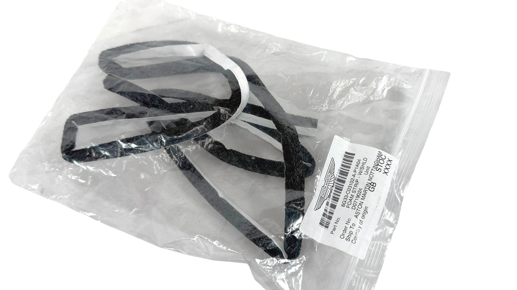 ASTON MARTIN WINDSCREEN FOAM STRIP 6G33-C03101-A-P1A04