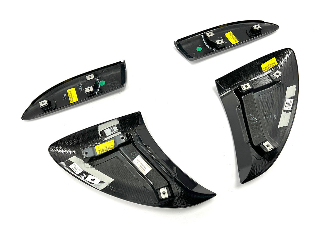 MCLAREN 600LT CARBON SIDE BLADE COMPLETE SET (PALLADIUM SILVER)