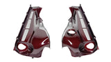 MCLAREN 675LT COUPE  MSO RED GLOSS CARBON ENGINE COVER SET 11A8981RP