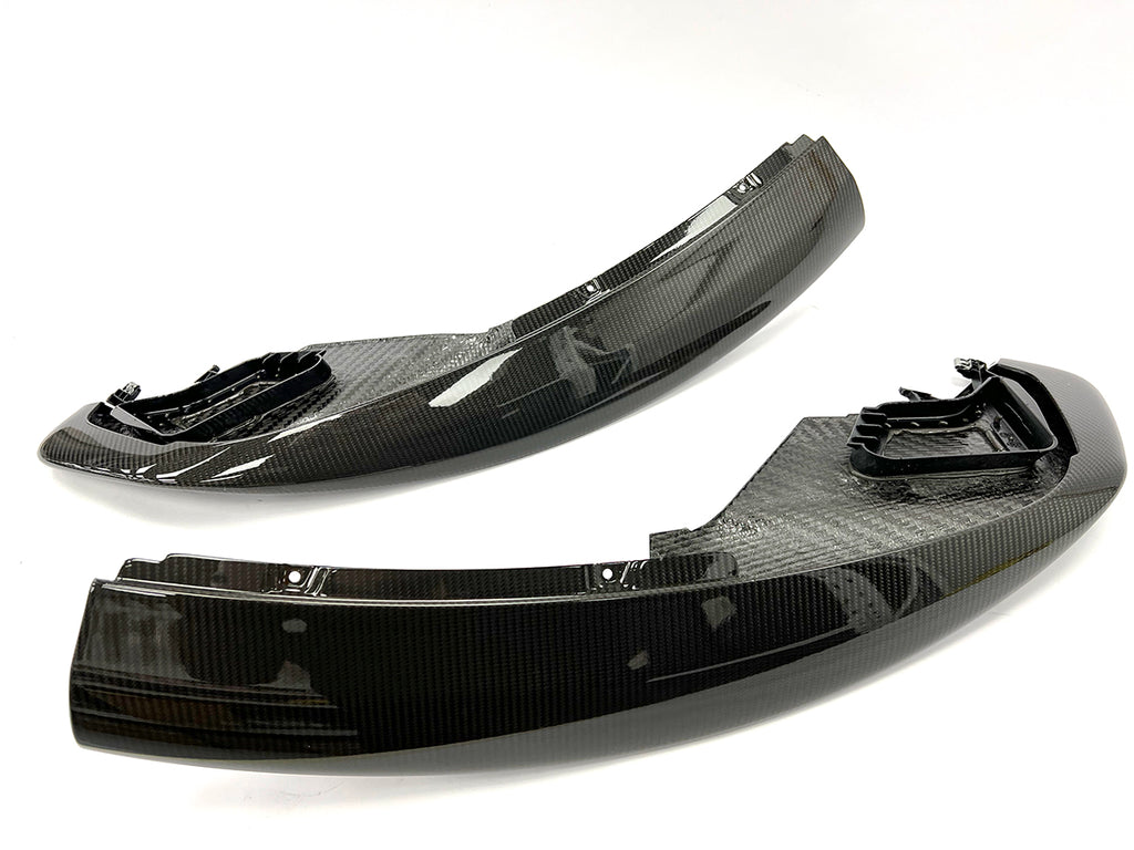 MCLAREN 570S CARBON FRONT BUMPER SIDE SPLITTERS 13A5261CP 13A5285CP
