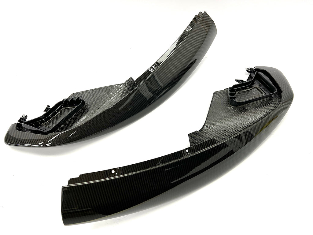 MCLAREN 570S CARBON FRONT BUMPER SIDE SPLITTERS 13A5261CP 13A5285CP