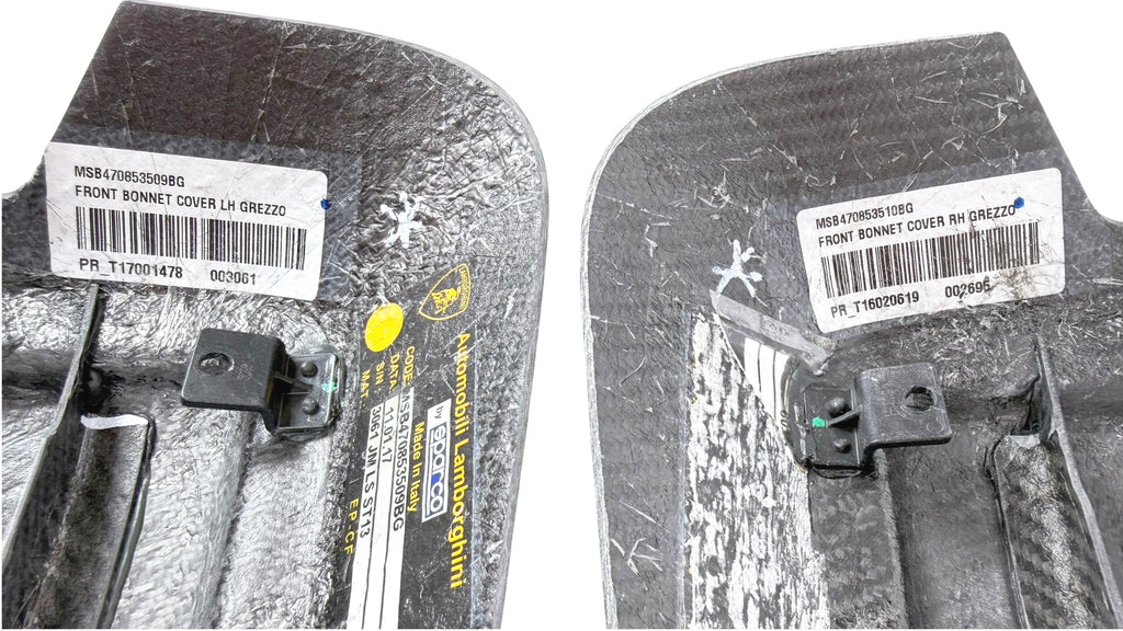 LAMBORGHINI AVENTADOR SVJ FRONT SIDE CARBON PANEL SET 470853509E