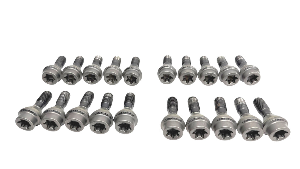LAMBORGHINI GALLARDO LP570 PERFORMANTE/ SUPERLEGGERA TITANIUM WHEEL BOLTS 403601295C