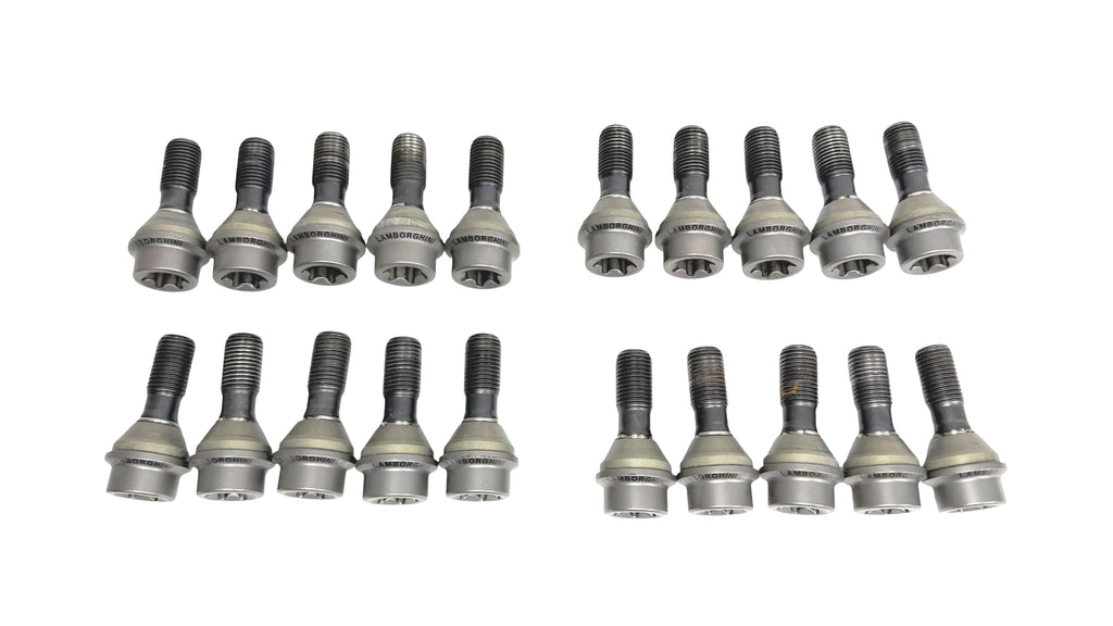 LAMBORGHINI GALLARDO LP570 PERFORMANTE/ SUPERLEGGERA TITANIUM WHEEL BOLTS 403601295C