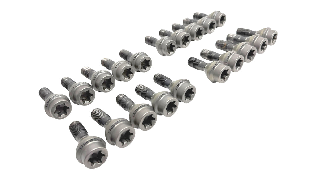 LAMBORGHINI GALLARDO LP570 PERFORMANTE/ SUPERLEGGERA TITANIUM WHEEL BOLTS 403601295C