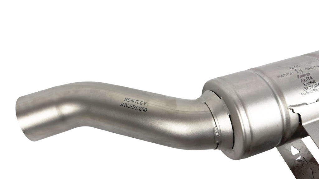 BENTLEY CONTINENTAL GT3 2017+ AKRAPOVIC CENTRE PIPE JNV.253.200
