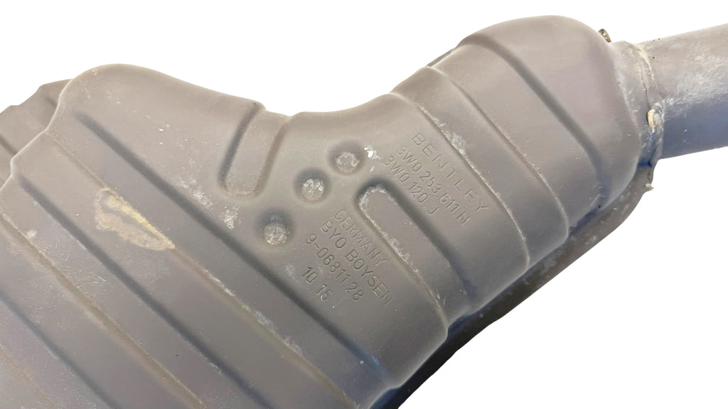 BENTLEY CONTINENTAL REAR LEFT MUFFLER 3W0253611N