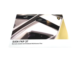 LAMBORGHINI SIAN OWNERS MANUAL 47F012720SA