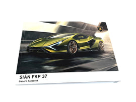 LAMBORGHINI SIAN OWNERS MANUAL 47F012720AC