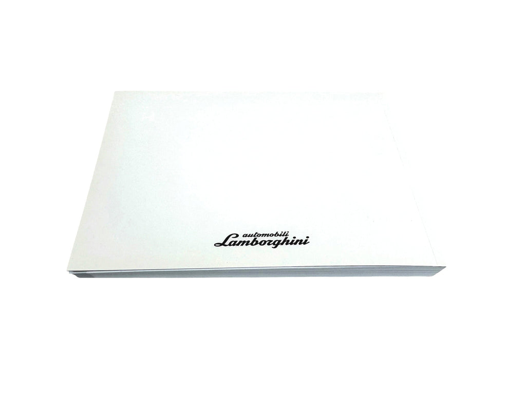 LAMBORGHINI SIAN OWNERS MANUAL 47F012720AC