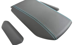 LAMBORGHINI HURACAN SPYDER BLACK LEATHER WITH BLUE STITCHING INTERIOR TRIMS SET