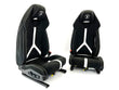 Load image into Gallery viewer, LAMBORGHINI HURACAN PERFORMANTE COMFORT SEATS BLACK/ WHITE 4T0882011B/ 4T0882012B